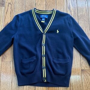 Polo by Ralph Lauren Navy Cardigan for Kids